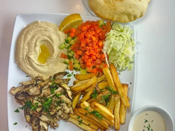 Chicken Shawarma Plate