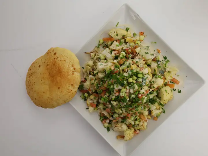 Roasted Cauliflower Salad