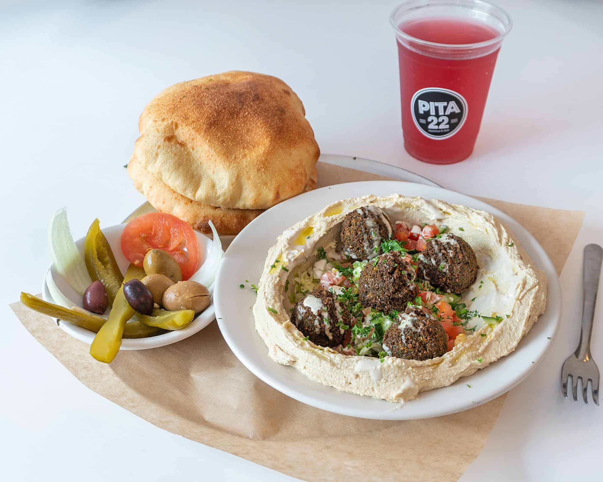 Falafel Hummus - PITA 22